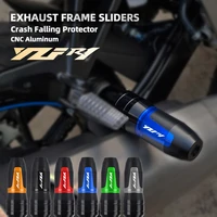 for yzfr1 yzf r1 2004 2005 2006 2007 2008 2009 2010 2011 2014 2015 cnc exhaust frame sliders crash pads falling protector
