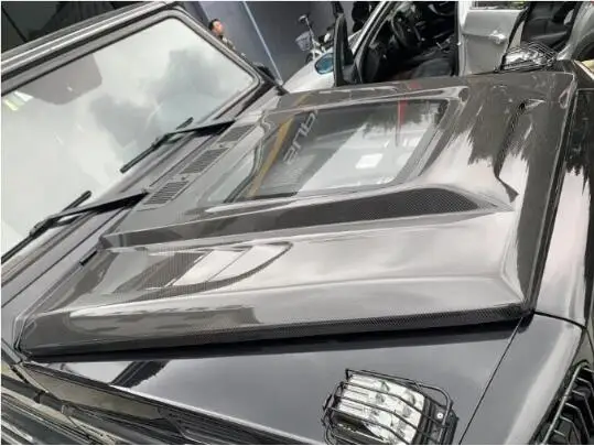 Прозрачная крышка из углеродного волокна для Mercedes-Benz W463 G500 G63 G65 G-Class AMG 2008-2018