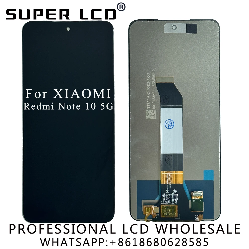 

For Xiaomi Redmi Note 10 4G 5G Note10 M2101K7AI M2103K19G Replacement Mobile Phone LCD Display Touch Digitizer Screen Assembly