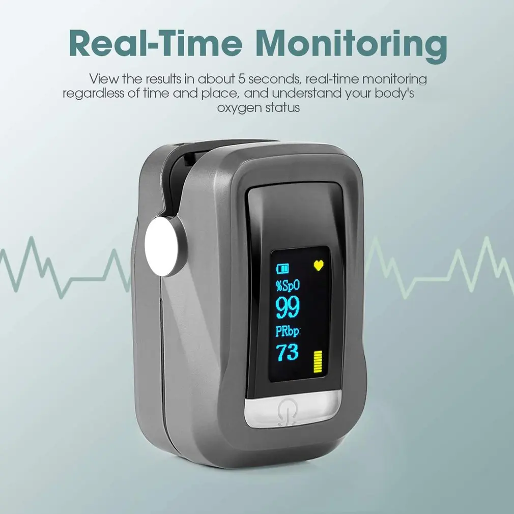 

C101H1 Accurate Fast Spo2 Reading Finger Pulse Oximeter Health Care TFT Fingertip Pulse Oximeter Oxygen Meter Monitors Oximeter