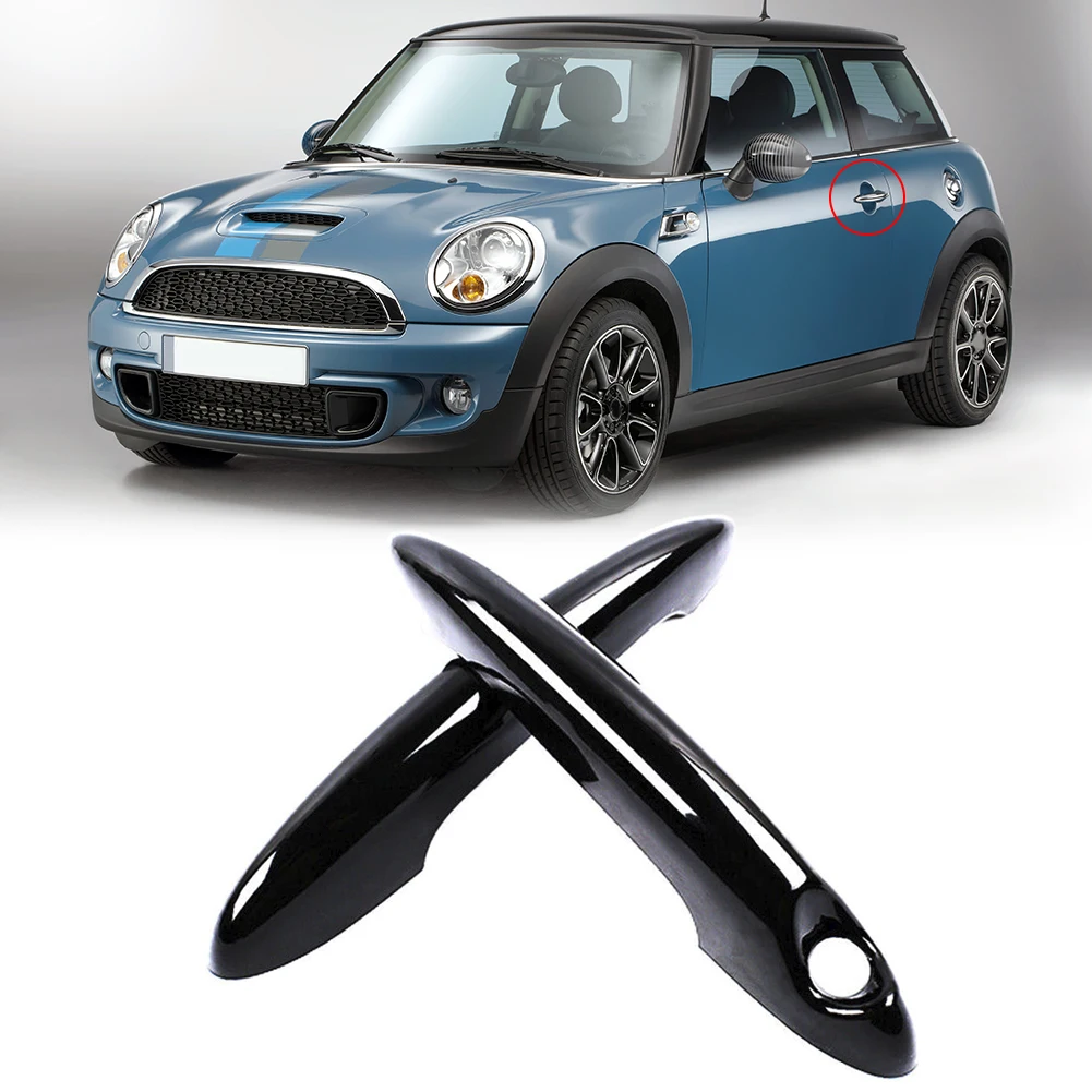 

Car Door Handle Cover Pair For MINI Cooper S R50 R53 R56 R57 R58 R59 Gloss