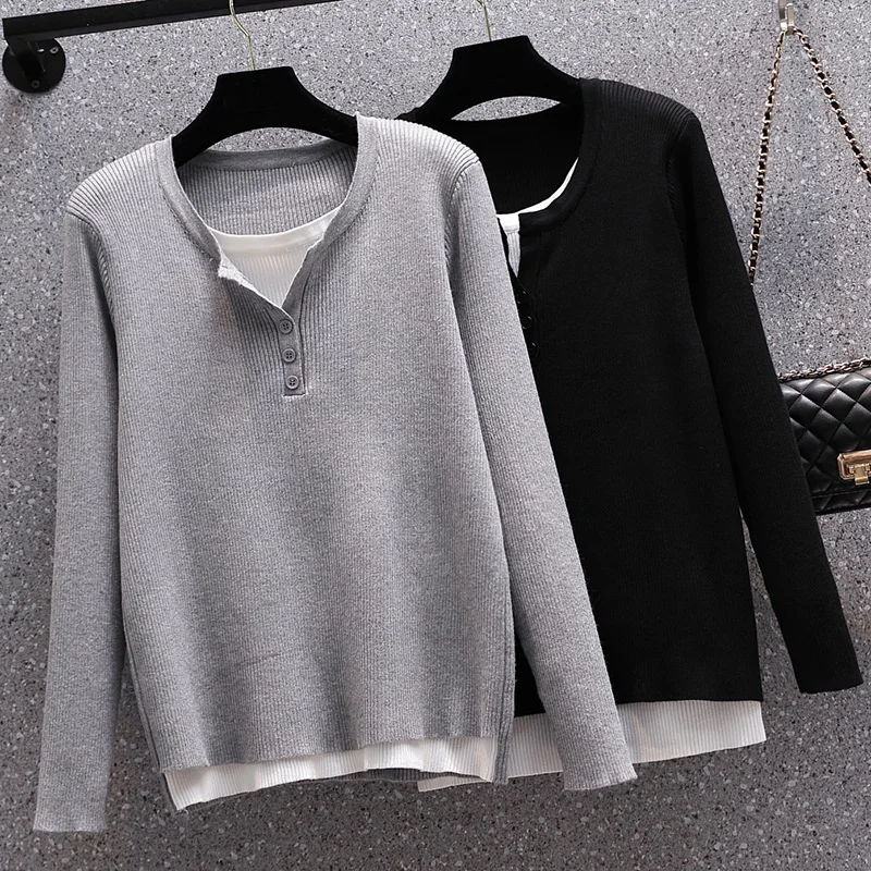 

2022 Winter Sweaters Face Kawaii Girls Green Sweater Women Female Coat Korean Style Loose ONeck Pullover Knitting Chic Tops