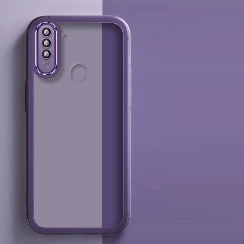 Чехол для Realme 5, Realme 5i, Realme 5s, Realme 6i, Realme C3i, Narzo 10A: Роскошный мягкий бампер, прозрачная задняя крышка (art.: 3920d804908df) - 3920d804908df