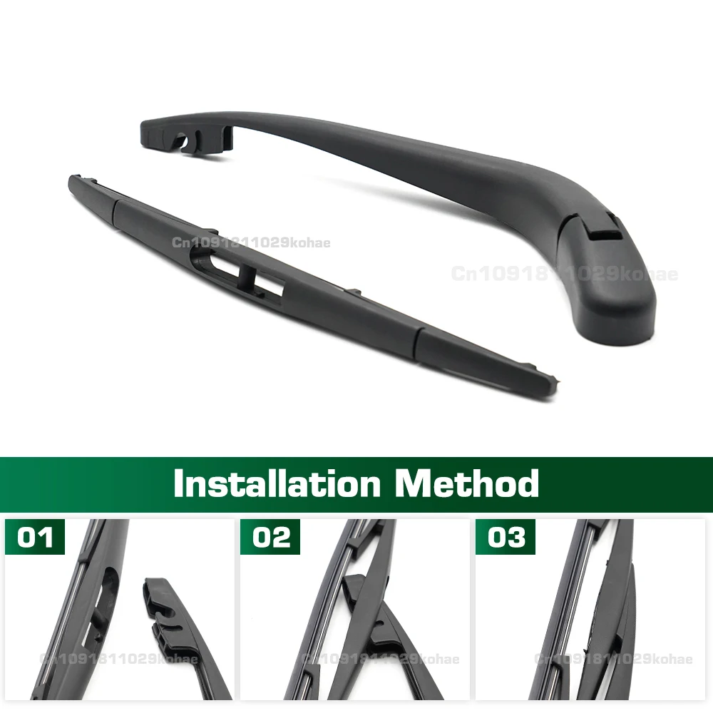 GREATROAD Комплект щеток и рычагов заднего стеклоочистителя для Honda Fit Jazz GK GH GP 2013-2020