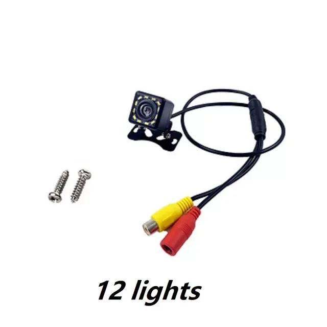 

Free shipping Car Rear View Camera 4 LED Night Vision Reversing Auto Parking Monitor CCD Waterproof 170 Degree HD Video