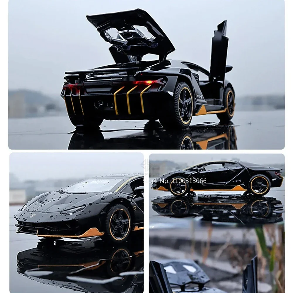 1:32 Lambo Lp770-4 Модель Суперспортивного Автомобиля Из Сплава Литая Под Давлением