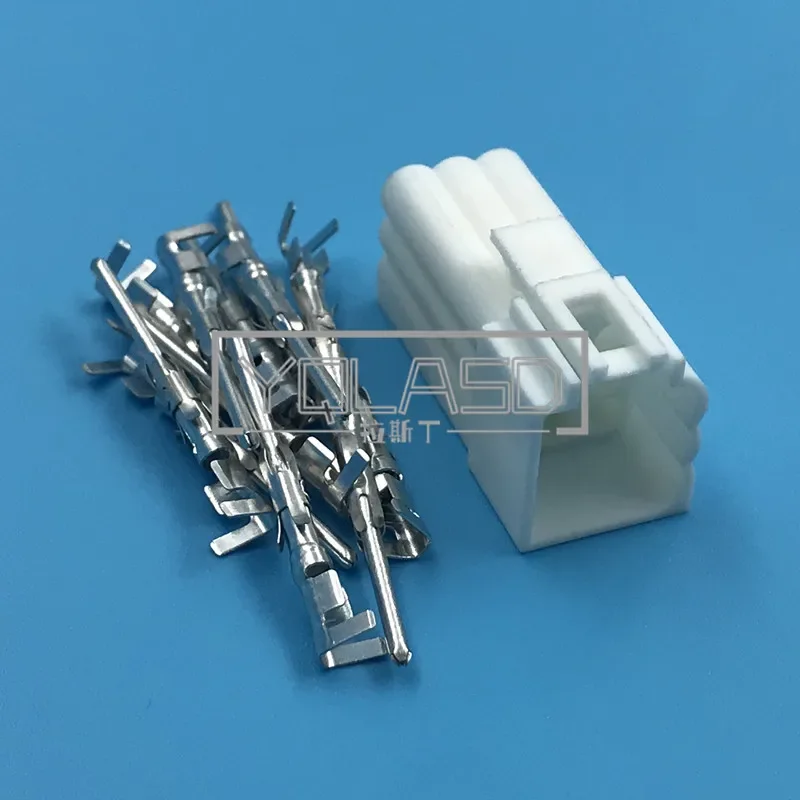 

1 комплект, 9-контактный жгут проводов для мотоцикла, незапечатанный разъем переменного тока в сборе, мужской и женский док-штекер 928523 -1 928522 -1