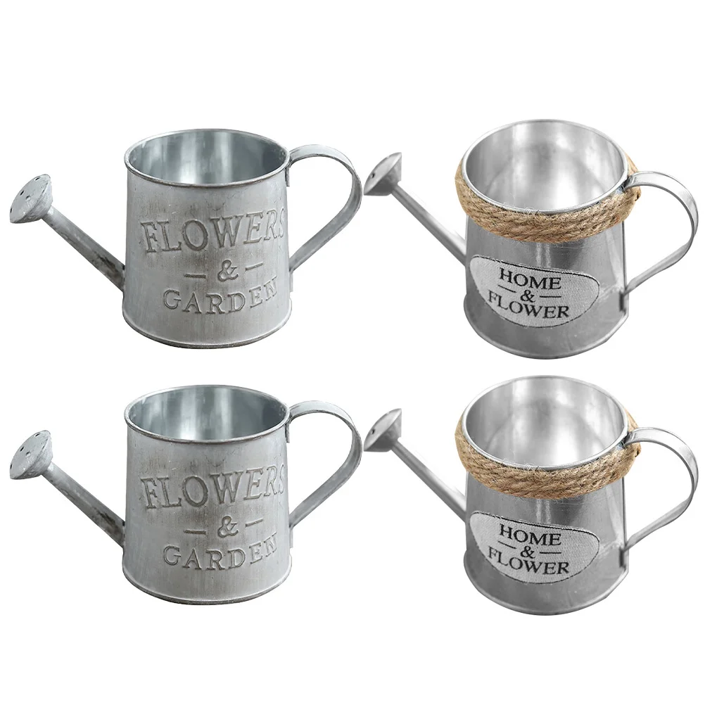 

4 шт., декоративные ведра для цветов