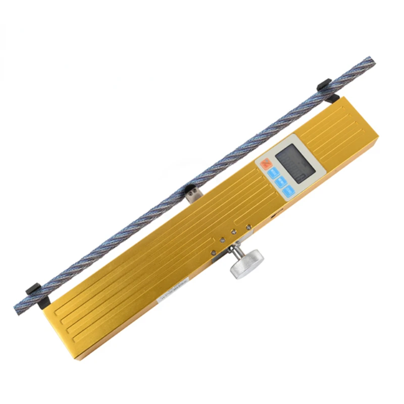 

5000N Elevator Rope Tension Meter 3000N Digital Cable Equalization Tester for Lift Wire Safety