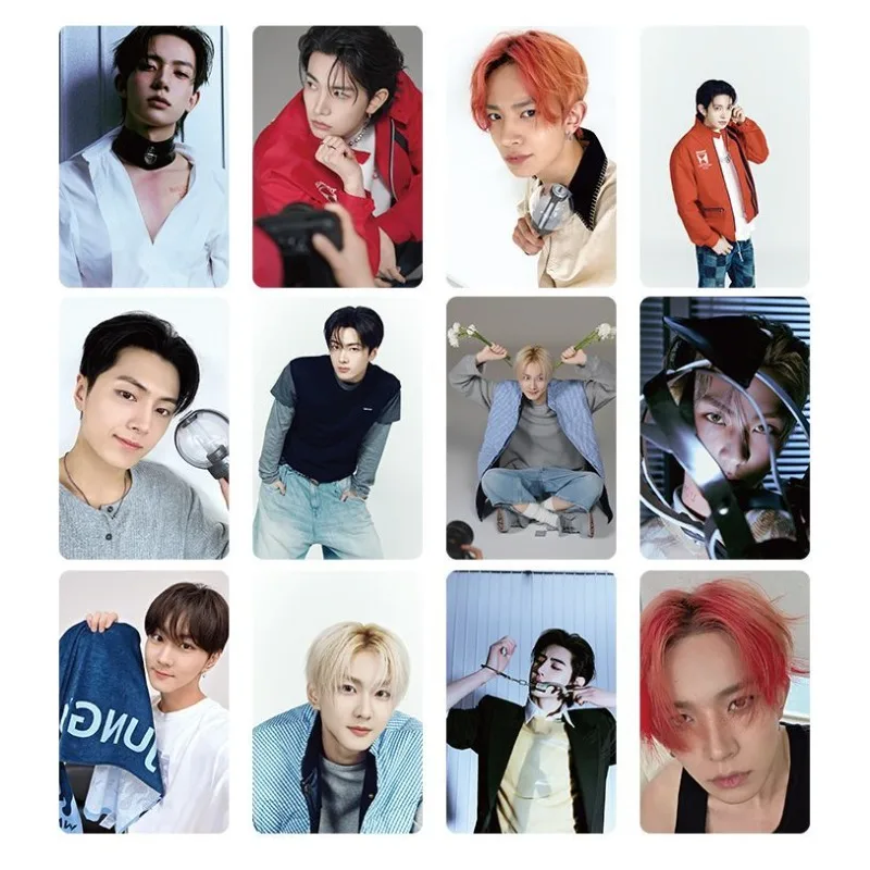 55 шт. ENHYPENS Kpop-мерч: высококачественные лазерные мини-карточки с изображением Чонвона, Джея, Джейка, Сонхуна, Суно. Коллекционные карточки для фанатов, подарок. (art.: 3920dd2eddde8) - 3920dd2eddde8