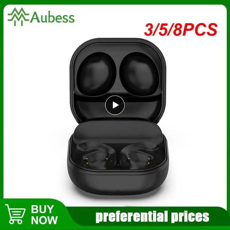 

3/5/8PCS Earphone Charging Case Wireless Mini Charger Case Box Active Noise Reduction Waterproof Travel Storage Box For Sm-r190