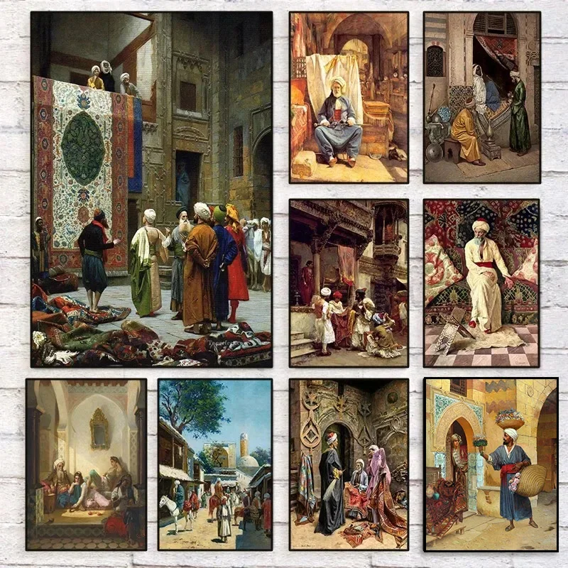 Винтажный античный магазин торговая марка и фотография клиента Настенная