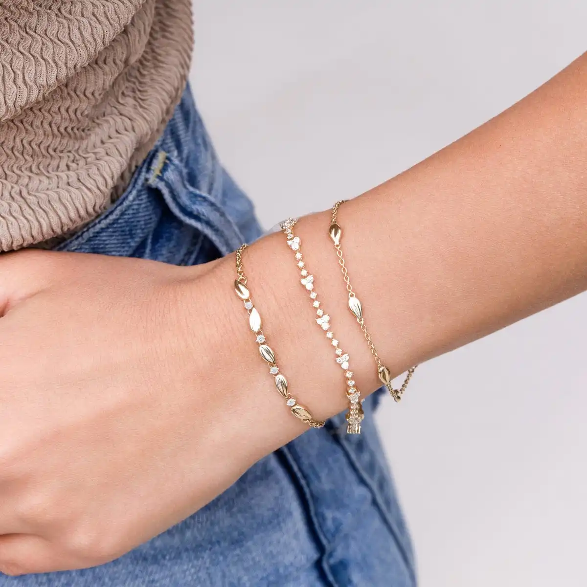 

High-Quality S925 Sterling Silver Verdura Bracelet for Women