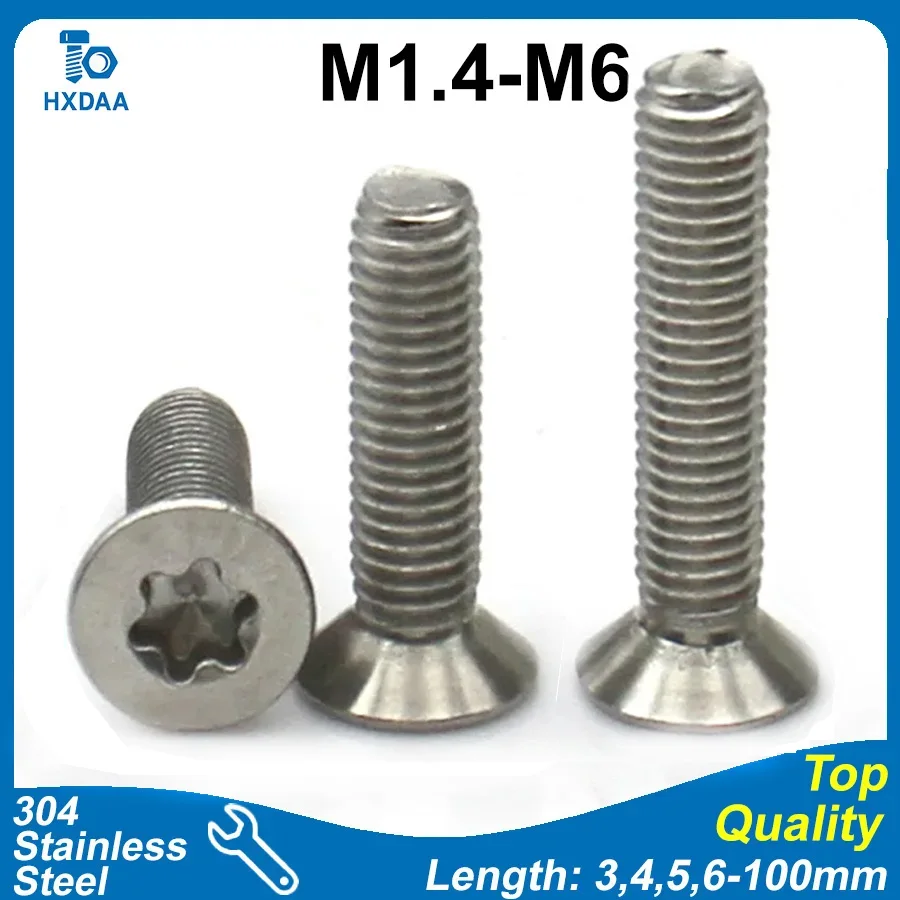 

Винты Torx из нержавеющей стали XIAOCHAO M1.4-M6