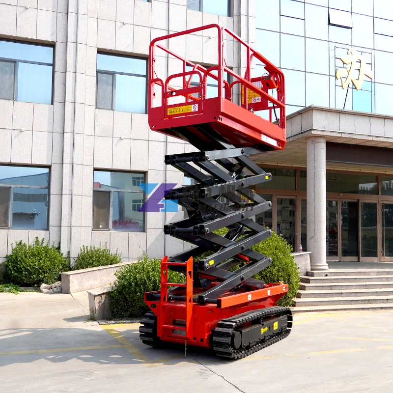 200 кг 230 450 воздушная рабочая платформа мобильный колесный тип самоходная