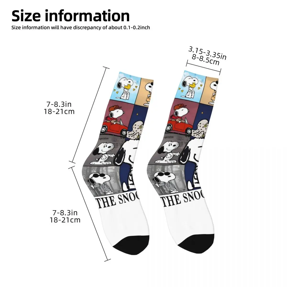 Женские супер мягкие смешные носки со Снупи с героями мультфильмов для весны
