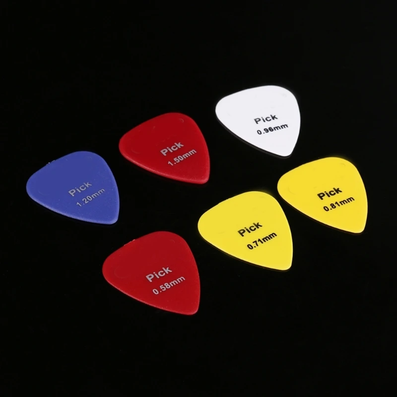 F1FD Медиатор 40в1 для футляра пластиковый микс цвет 0 58-1 50 случайный