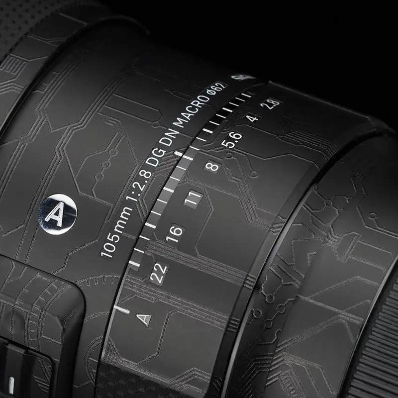 Для Sigma 105 мм F2.8 DG DN MACRO Art для Sony E Mount наклейка на объектив камеры с защитой от