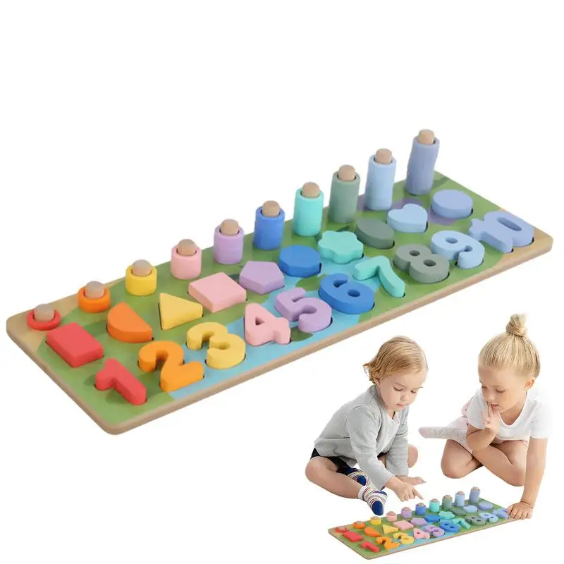 

Игра рыболовная Магнитная деревянная, 3 в 1