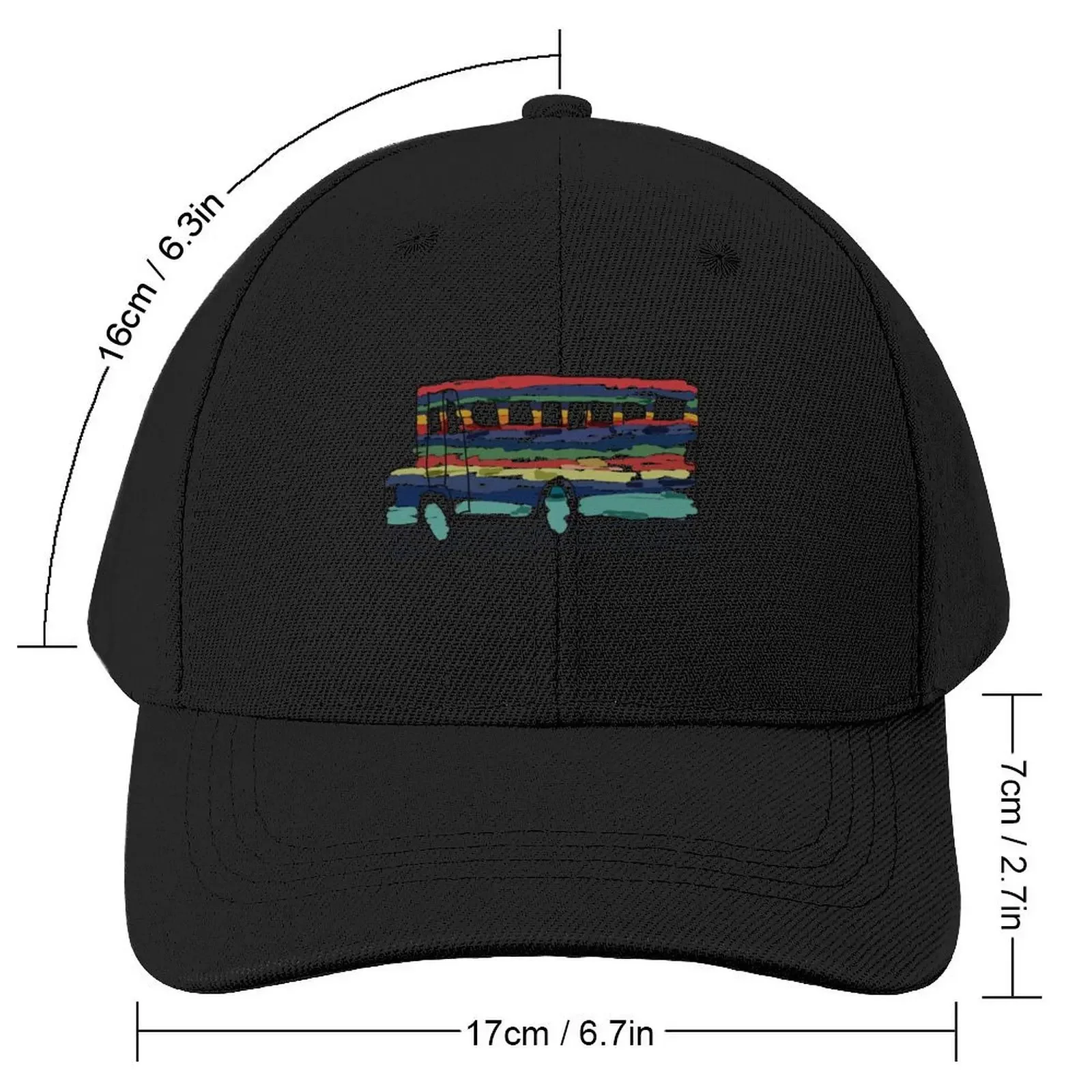 Бейсболка Rainbow Bus - Team Truman брендовая мужская Кепка Под заказ