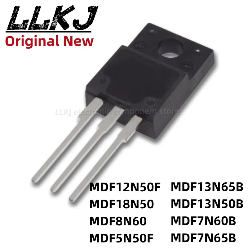 

1 шт. MDF12N50F MDF18N50 MDF8N60 MDF5N50F MDF13N65B MDF13N50B MDF7N60B MDF7N65B TO-220F MOS FET