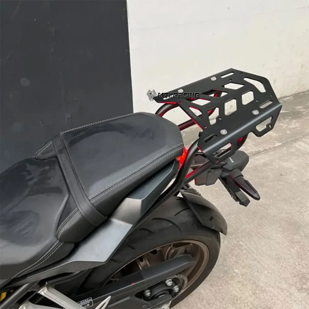 Фото MTKRACING для HONDA CB650R CBR650R 2021-2023 мотоциклетный задний багажник, багажник, фиксатор хвостовой коробки, держатель грузового кронштейна, задняя дорожка №2