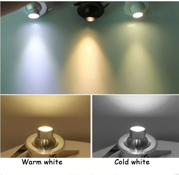 Встроенный светодиодный светильник для шкафа 1 Вт 3