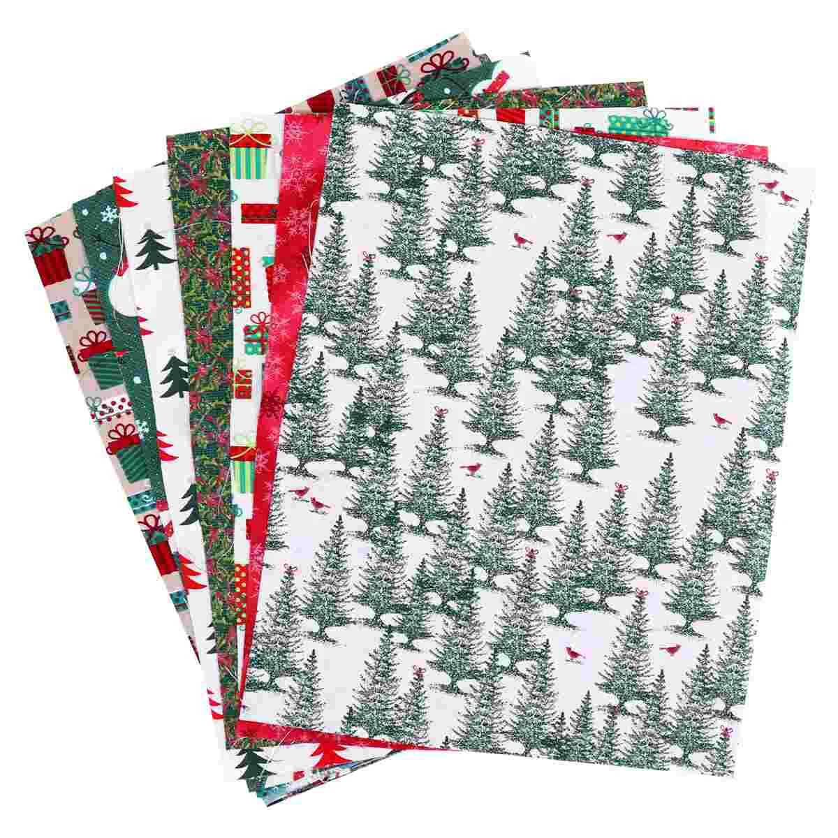 

Patchwork Fabric Christmas Cloth Diy Cotton Squares Sewing Bundle Quilting Floral Craftsquare Xmas Bundles Fat Fabrics Quilt