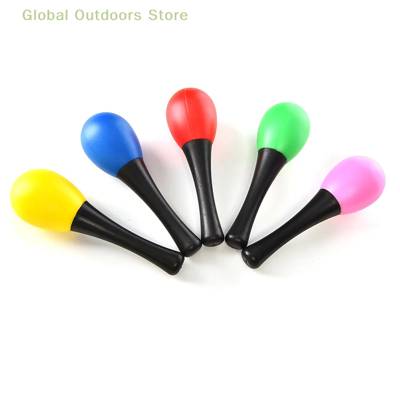 

1Pcs Plastic Sand Hammer Maraca Rattle Shaker Kids Musical Instruments Baby Sound Music Learning Toy For Children- Random Colors