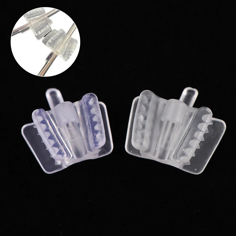 1pcs Dental Silicone Mouth Support Holding Saliva Ejector Suction Tip Occlusal Pad Opener Retractor Oral Hygiene Material