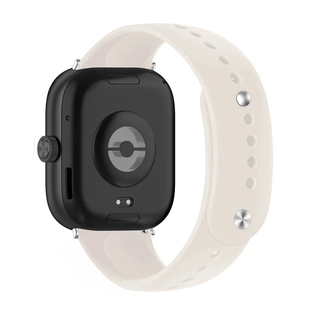 Ремешок силиконовый для Xiaomi Redmi Watch 4 сменный спортивный браслет Miband 8 pro