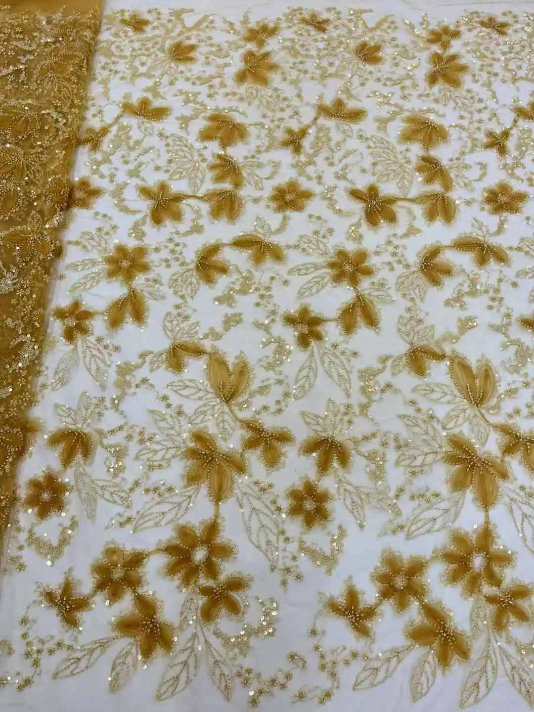 Африканская кружевная ткань для жениха 2021 французская с бисером нигерийская