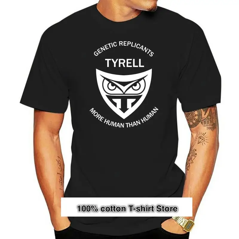 

Camiseta de Robot Rave para hombre, camisa Hipster inspirada en Bladerunner, Tyrell, de verano