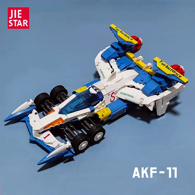 

City Creatived Expert High-tech AKF-11 Formula F1 Racing Car Building Blocks Bricks MOC High-Tech Sports Car Model Toy Kids Gift