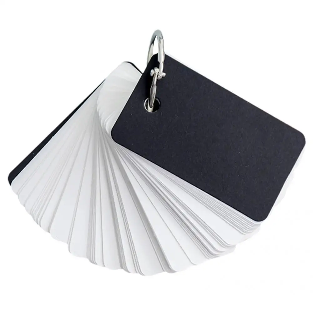 

Unique Ring Spiral Card Memo Pad Loose-leaf Notepad Fadeless Bright Color