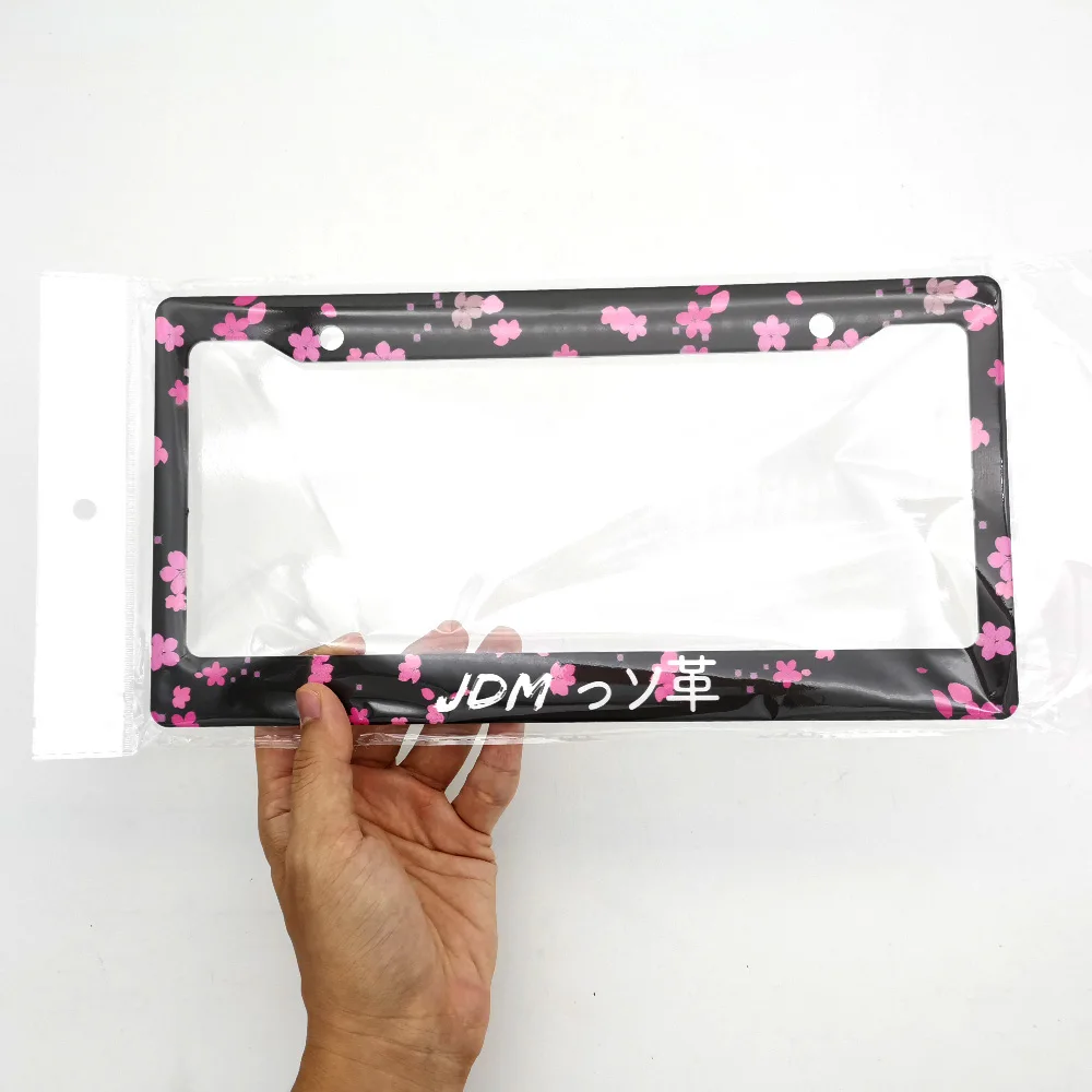 1 шт. хит продаж JDM The Tyrannous Race peristalsis стильная рамка для номерного знака автомобиля