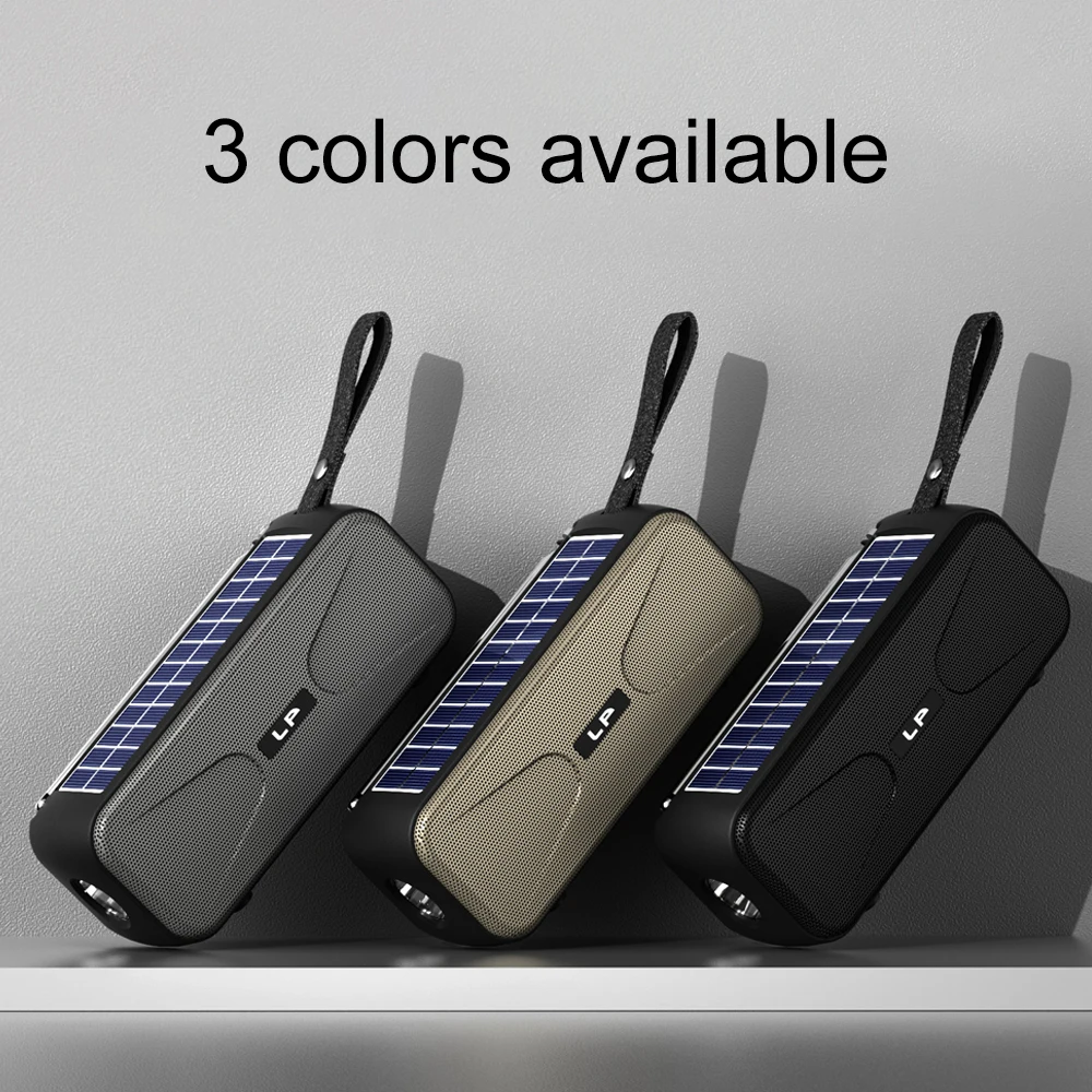 Беспроводная Bluetooth-колонка V65 на солнечной батарее
