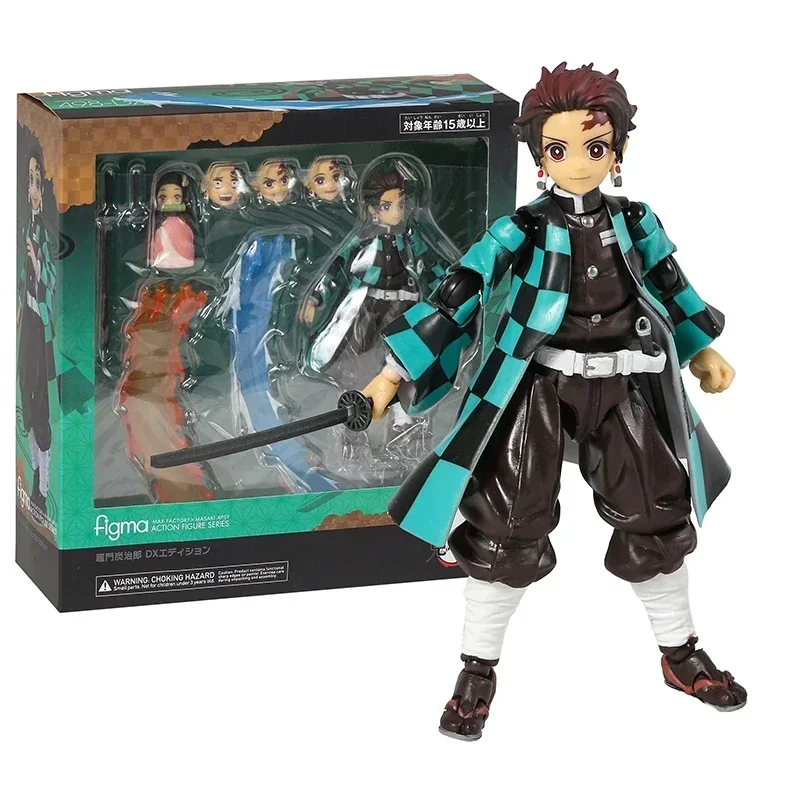 13 см фигурки убийцы демонов Figma Kamado Nezuko 508 Tanjiro 498 экшн-фигурка аниме статуя из ПВХ