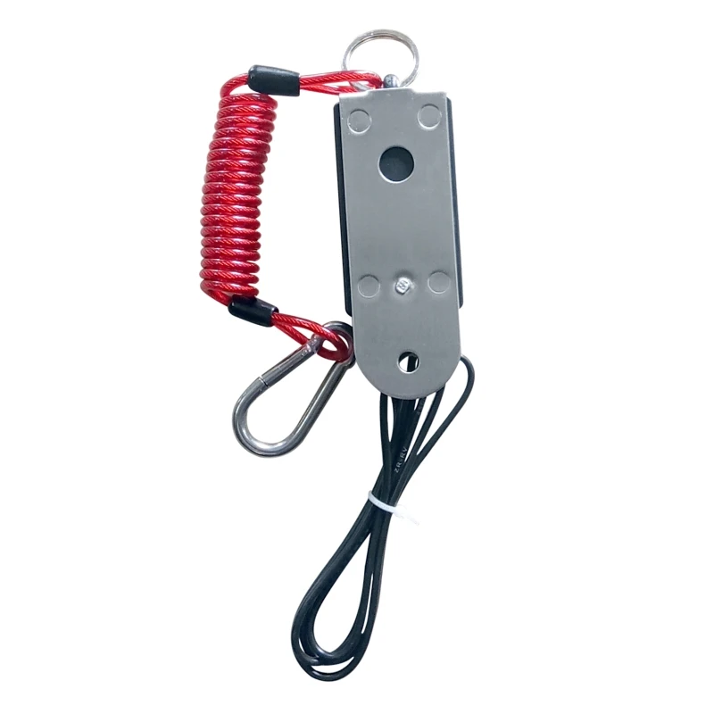 

Trailer Brake Controller Emergency Breakaway Coiled Cable For Rv Towing
