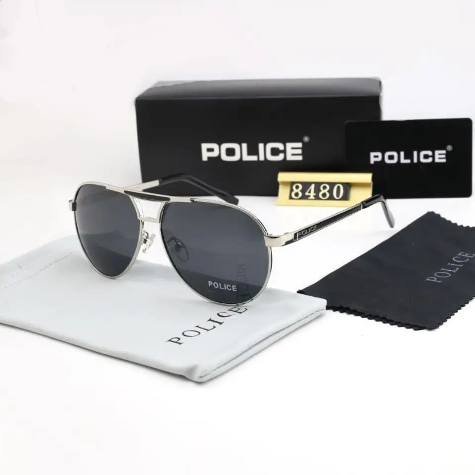 

POLICE Driving Photochromic Sunglasses Men Polarized Chameleon Discoloration Sun glasses for men oculos de sol masculino UV400