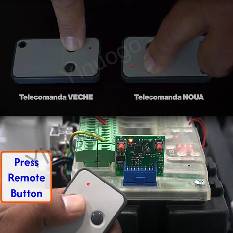 ROGER E80 TX52R TX54R 2 TX1 TX10 TX22 H80 M80 Гаражные ворота с дистанционным управлением Дубликатор открывания 433,92МГц Клон или программирование