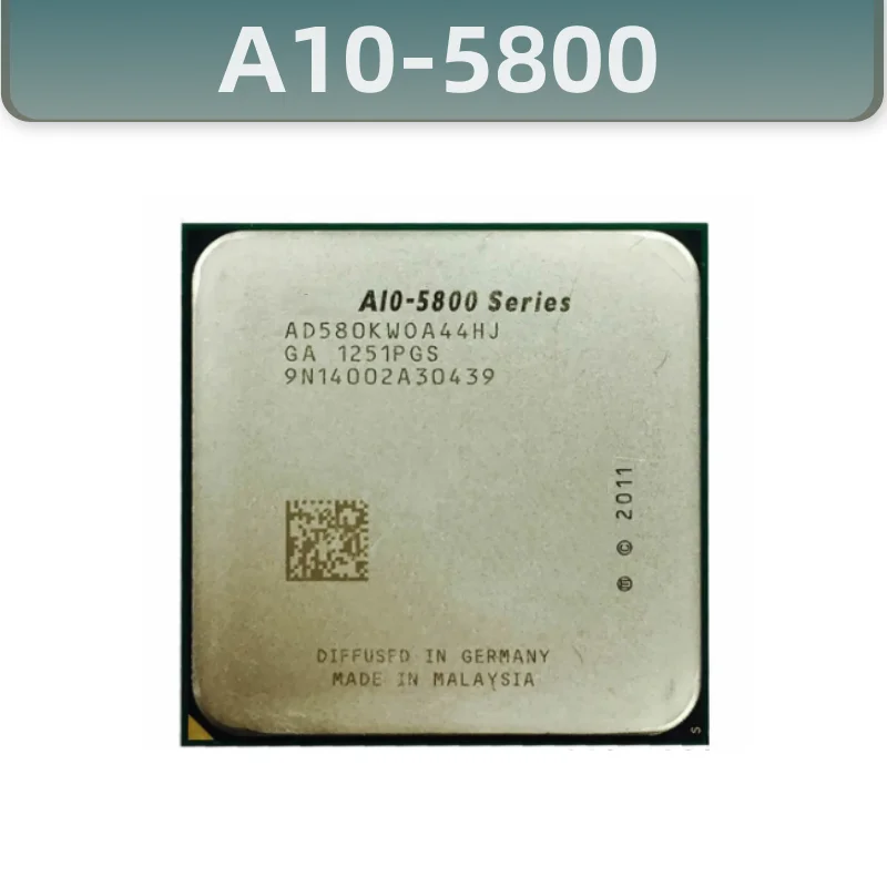 

A-Series A10-5800 A10 5800 FM2 Quad-Core CPU 100% working properly Desktop Processor