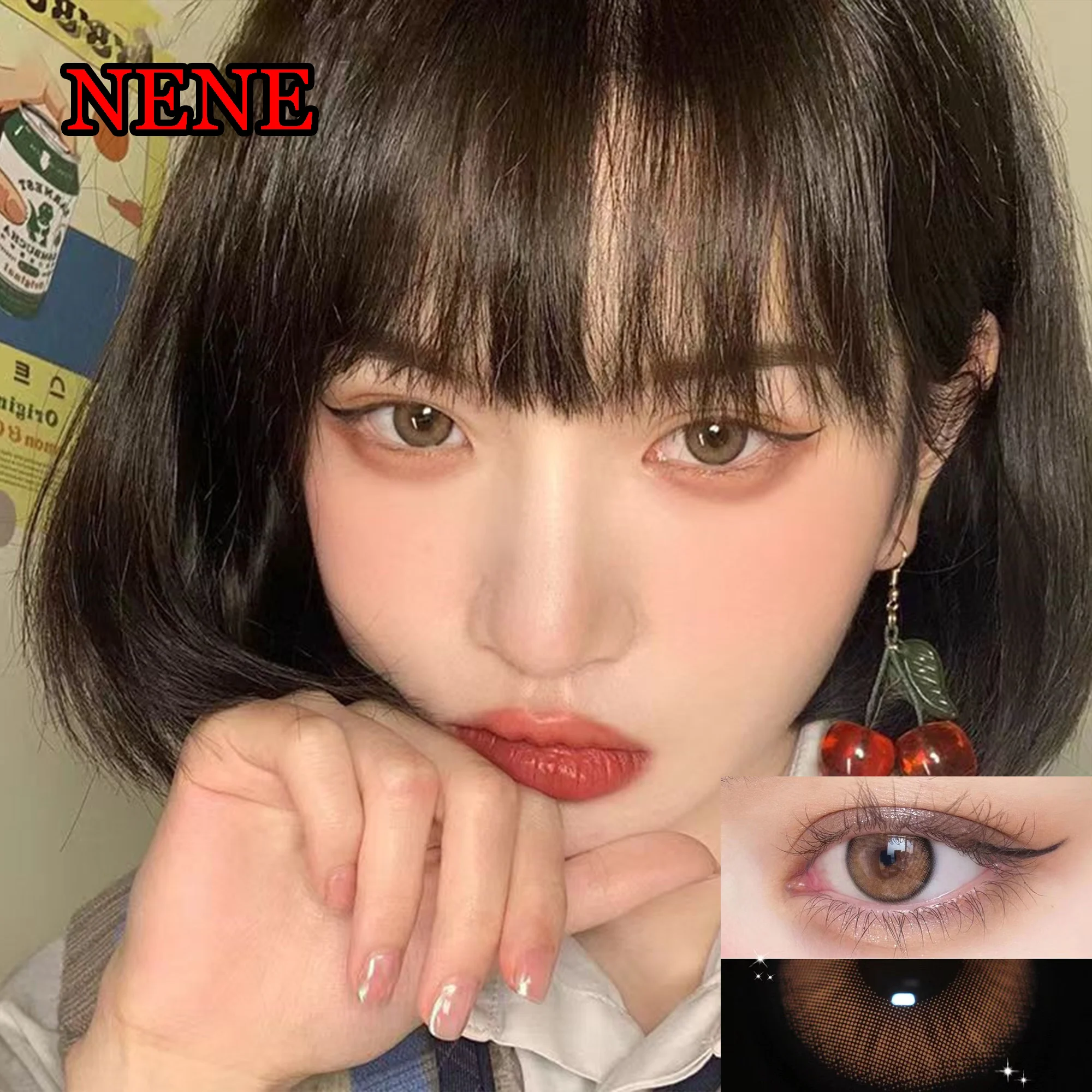 

Beauty Pupil 14.20mm Color Contact Lenses for Eyes Teens Glasses Anime Cosplay Eyewear Nene lentes de contacto