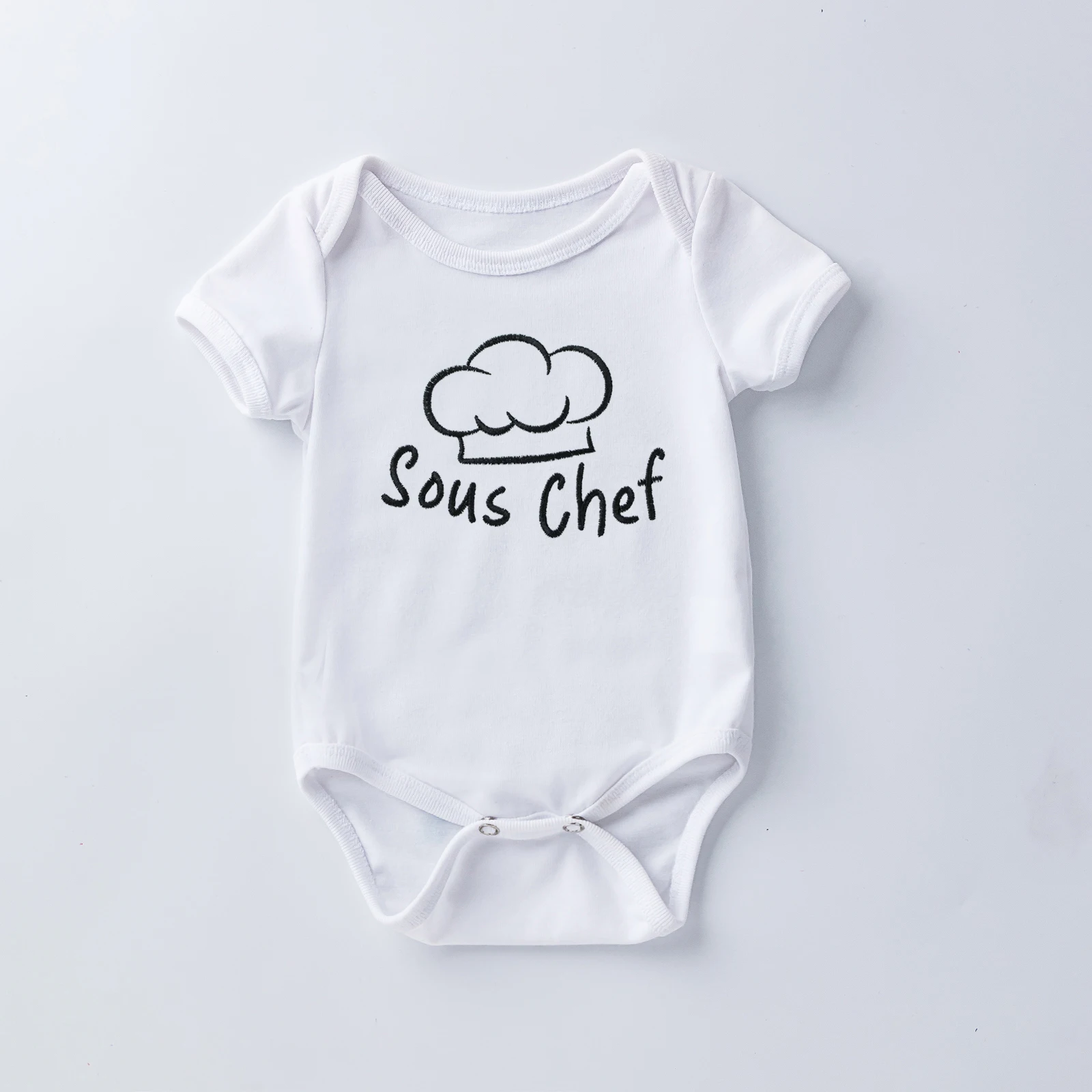 

Babany bebe Newborn Baby Girls & Boys Embroidered Romper For Babies Clothes Short Sleeve Romper