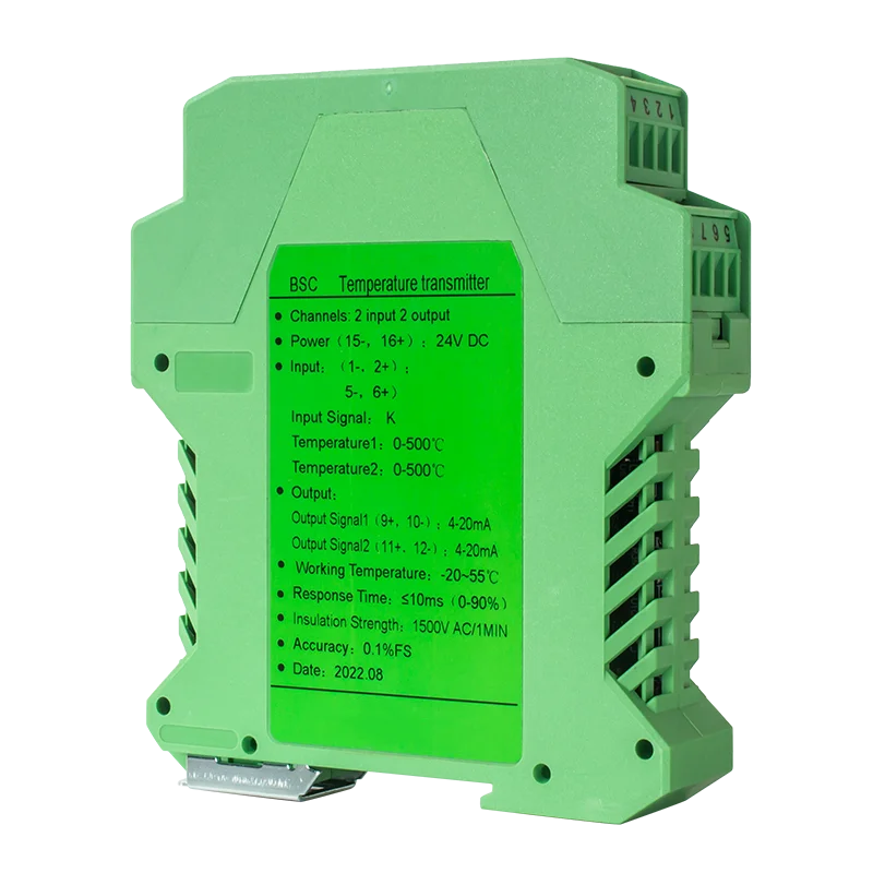 К тип 0-1300 ℃ до 4-20 мА 0-10 В 0-5 RS485 термопара преобразователь температуры 1 в выход