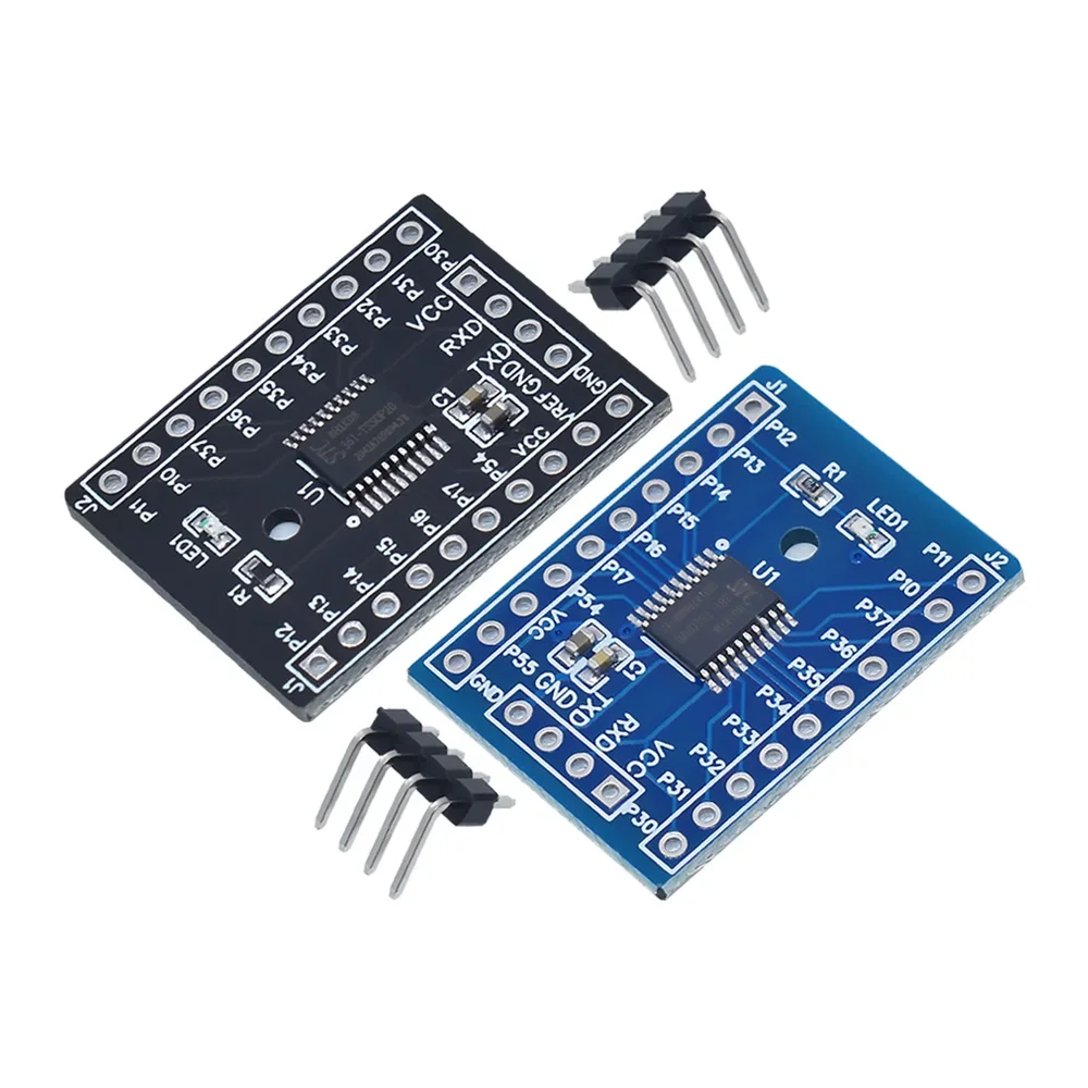 Материнская плата STC8H1K08 STC8G1K08 основная демо-плата TSSOP20 макетная обучающая STC8