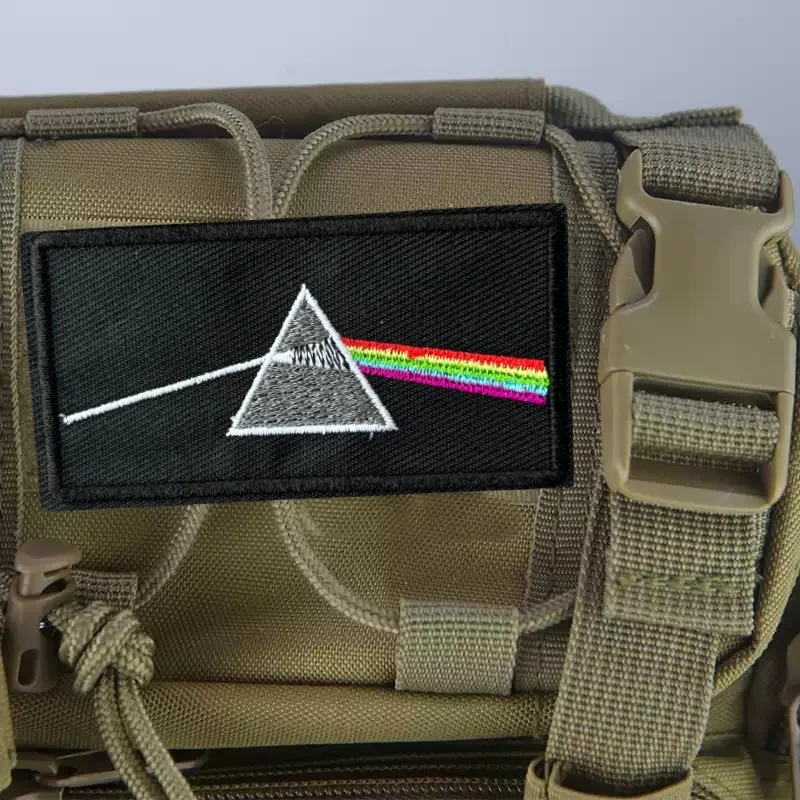 Фото Световоломка вышитая нашивка тактический и военный боевой значок на крючках и петлях нашивки на рюкзак наклейки для одежды №3