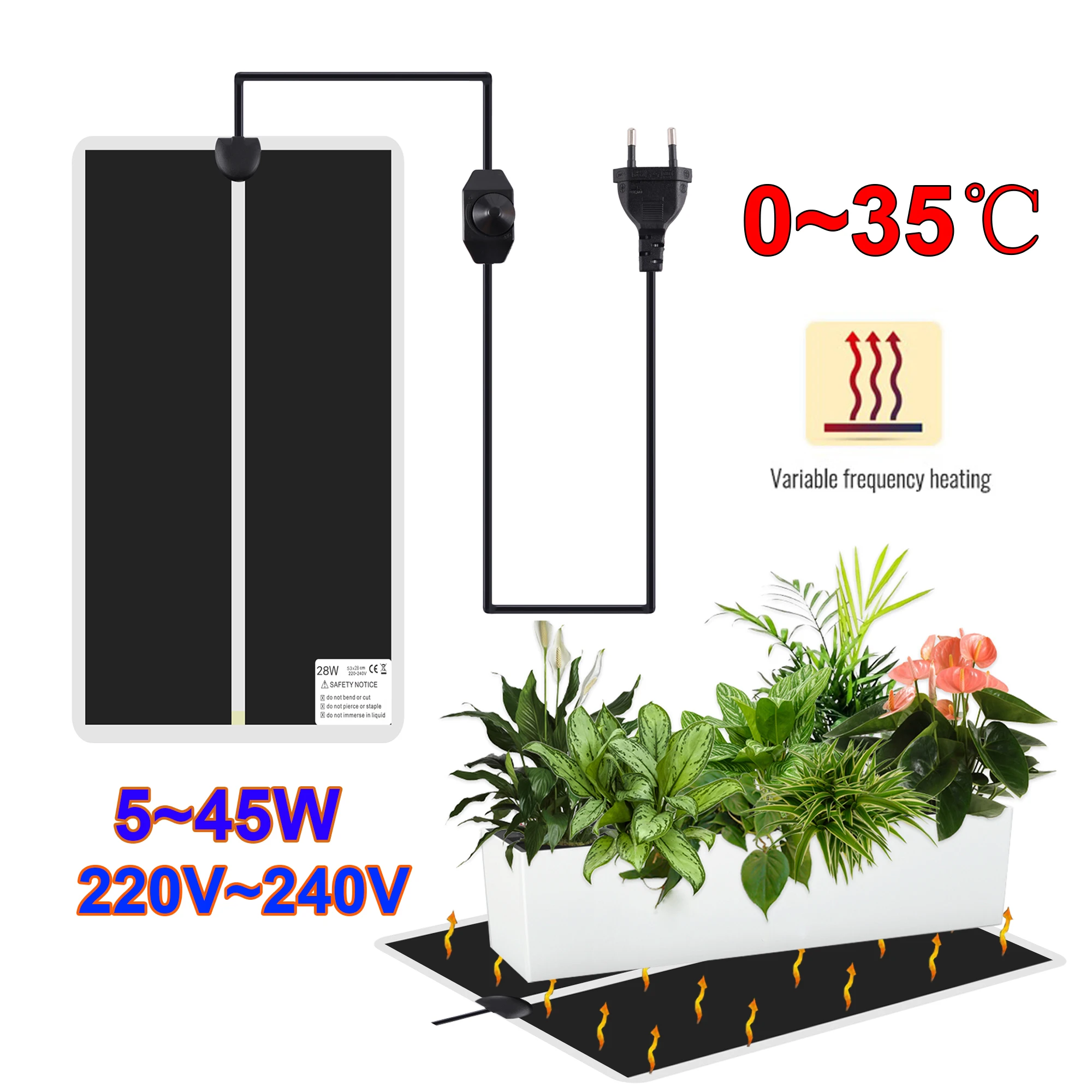 Теплый коврик для рассады 220 В ~ 240 В | AliExpress