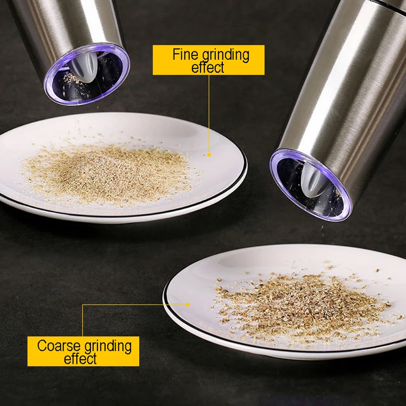Электрическая автоматическая мельница для специй регулируемая травяная перца