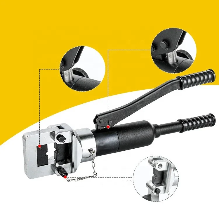 KYQ-400/500 Интегральные ручные гидравлические клещи Медный нос Алюминиевый